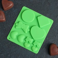 Форма силиконовая для шоколада Фигурки 